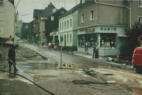 Nach dem Hochwasser vom 22.06.1975