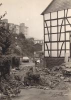 Zustand nach dem Hochwasser 1975