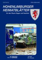 2022 07 Szene bei der Bewältigung der Hochwasserkatastrophe 2021: Bundeswehreinheiten rollen in Hohenlimburg an und unterstützen tatkräftig die örtlichen Einsatzkräfte.