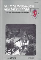 1996 02 Haus Robisch im "Düstern Siepen" in Hohenlimburg. Foto: W. Bleicher 1995