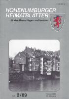 1989 02 Häuser an der Lenneuferstraße, nahe der Einmündung des Nahmer Bachs in die Lenne. Idylle und gewässerökogischer Problembereich zugleich. Foto: Widbert Felka