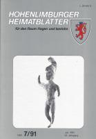 1991 07 Der schreitende Mars von Breckerfeld, Bronzestatuette des 2. Jhs. n. Chr. Foto: Bildstelle des MK 1990 1991 07 Der schreitende Mars von Breckerfeld, Bronzestatuette des 2. Jhs. n. Chr. Foto: Bildstelle des MK 1990
