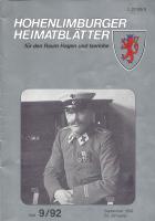 1992 09 Dr. Robert Hunsdiecker. Gründer 4.12.1892 Sanitätskolonne vom Roten Kreuz in Hohenlimburg. Archiv: DRK-Ortsverein Hohenlimburg