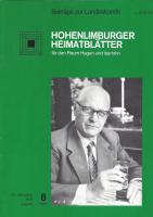 1984 08 Rektor a. D. Paul Faust, Weggefährte Hermann Essers, Lehrer, Musiker, Heimatkundler