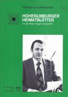 1987 11 Gerhard Esser, 1. Vorsitzender des Vereins für Orts- und Heimatkunde Hohenlimburg von 1975 - 13. April 1987. Foto: Westfalenpost, Hellmuth Jacobs 1986