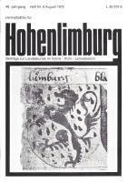 1979 08 Limburger Wappen aus dem Wappenbuch des Hauptstaatsarchivs Stuttgart, 1430/1446