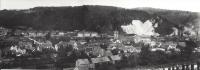 Blick auf Innenstadt und Langenkamp um 1890