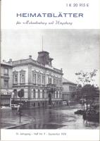 1970 09 Das alte Rathaus von Iserlohn - Baubeginn 1875. Foto: Kreisbildstelle Iserlohn, 1970