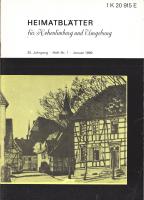 1969 01 Breckerfeld, Gesicht eriner alten Hansestadt. Radierung von Heinrich Reifferscheidt 1904