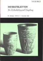 1967 11 Sigillatabecher Funde des von Prein ausgegrabenen Römerlagers in Oberaden.