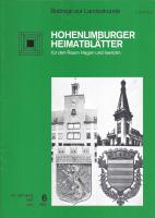 1985 06 Türmer der Rathäuser in Hohenlimburg und Liévin mit dem Wappen beider Städte.