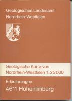 Geologische Karte von Nordrhein-Westfalen. Erläuterungen 4611 Hohenlimburg