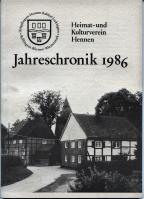 Jahreschronik 1986