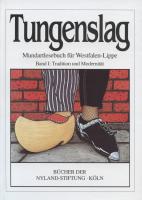 Tungenslag, Band I: Tradition und Modernität Tungenslag, Band I: Tradition und Modernität
