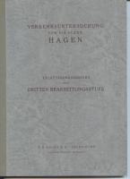 Verkehrsuntersuchung für die Stadt Hagen, 1963