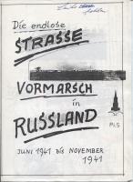 Die endlose Straße. Vormarsch in Russland