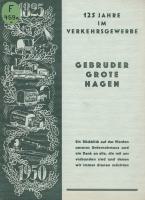 Gebrüder Grote Hagen  1825 - 1950