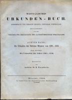 Westfälisches Urkunden-Buch. Achter Band: Die Urkunden des Bisthums Münster von 1301 - 1325, 1908