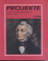 Projekte Friedrich-Harkort-Gesellschaft, Wetter (Ruhr), 1/1994