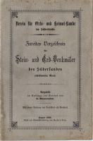 Stein- und Erd-Denkmäler des Süderlandes unbestimmten Alters, zweites Verzeichnis