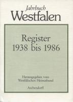 Jahrbuch Westfalen, Register 1938 bis 1986