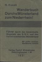 Wanderbuch Durchs Münsterland zum Niederrhein, 1931