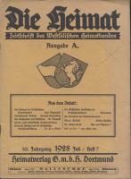 Die Heimat, Ausgabe A, 10. Jahrgang 1928 Juli, Heft 7