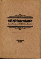 Westfalenland, Heimatbeilage zum Westfälischen Tageblatt, Jahrgang 1928