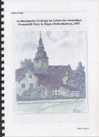 Archäologische Grabung im Gebiet des ehemaligen Frauenstift Elsey in Hagen-Hohenlimburg, 2003