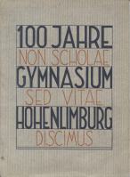 Gymnasium Hohenlimburg 1852 - 1952  100 Jahre