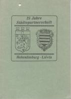 Städtepartnerschaft Hohenlimburg - Liévin  25 Jahre