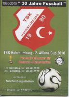 TSK Hohenlimburg  1980-2010 30 Jahre Fussball - 2. Allianz-Cup 2010