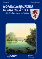 2026 03 Limburg an der Lenne, um 1810. Landschaftsmalerei (Ausschnitt) von Bleuler, 19. Jahrhundert, re Oeger Stein, Hintergrund Raffenberg