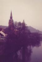 Blick auf die ev. ref. Kirche