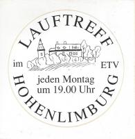 Aufkleber des Lauftreffs