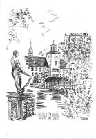 Hohenlimburg Rathaus mit Schloss