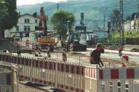 Abbruch Bahnhof Neubau Busbahnhof