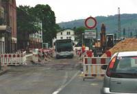 Abbruch Bahnhof Neubau Busbahnhof