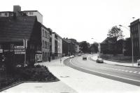 Esserstraße nach der Verbreiterung