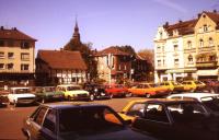 Blick zur Stiftskirche