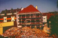 Dorfplatz Entstehung